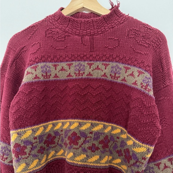 Boca Bleu Vintage Cropped Sweater - Picture 2 of 8